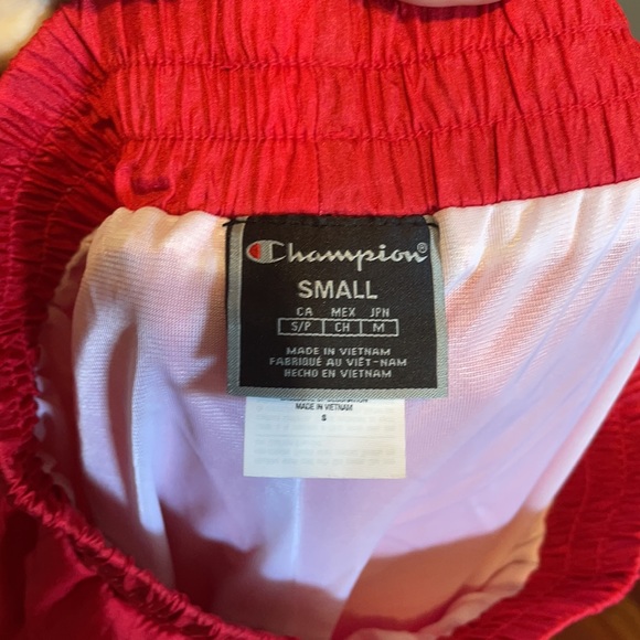 Vintage Red Champion Tracksuit Pant - Picture 4 of 5